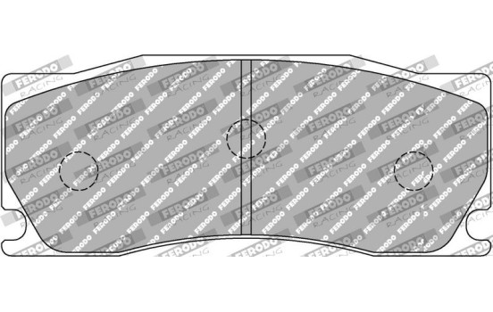 Jeu de plaquettes de frein DS UNO FRP3134Z Ferodo Racing, Image 6