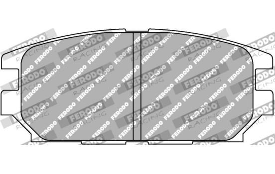 Jeu de plaquettes de frein DS2500 FCP1280H Ferodo Racing, Image 6