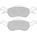 Jeu de plaquettes de frein DS2500 FCP1318H Ferodo Racing, Vignette 5