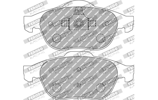 Jeu de plaquettes de frein DS2500 FCP1441H Ferodo Racing, Image 6