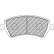 Jeu de plaquettes de frein DS2500 FCP1573H Ferodo Racing, Vignette 5