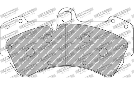 Jeu de plaquettes de frein DS2500 FCP1625H Ferodo Racing, Image 6
