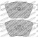Jeu de plaquettes de frein DS2500 FCP1706H Ferodo Racing, Vignette 6