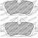 Jeu de plaquettes de frein DS2500 FCP1747H Ferodo Racing, Vignette 6