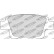 Jeu de plaquettes de frein DS2500 FCP1858H Ferodo Racing, Vignette 6