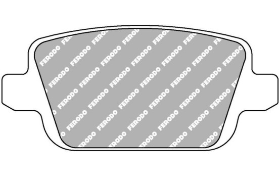 Jeu de plaquettes de frein DS2500 FCP1917H Ferodo Racing, Image 5