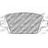 Jeu de plaquettes de frein DS2500 FCP1917H Ferodo Racing, Vignette 6
