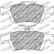 Jeu de plaquettes de frein DS2500 FCP1931H Ferodo Racing, Vignette 6