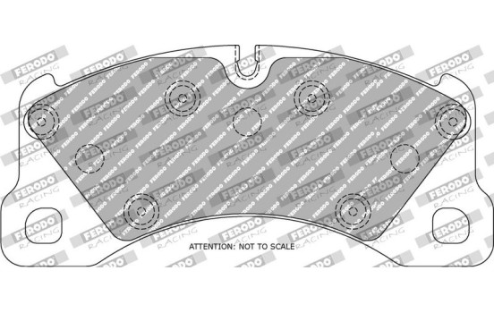 Jeu de plaquettes de frein DS2500 FCP4064H Ferodo Racing, Image 6