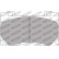 Jeu de plaquettes de frein DS2500 FCP4172H Ferodo Racing, Vignette 5