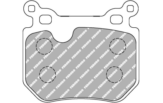 Jeu de plaquettes de frein DS2500 FCP4217H Ferodo Racing, Image 5