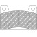 Jeu de plaquettes de frein DS2500 FCP461H Ferodo Racing, Vignette 5