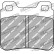 Jeu de plaquettes de frein DS2500 FCP586H Ferodo Racing, Vignette 6
