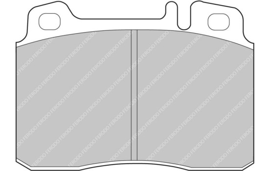 Jeu de plaquettes de frein DS2500 FCP646H Ferodo Racing, Image 5
