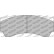 Jeu de plaquettes de frein DS2500 FRP3081H Ferodo Racing, Vignette 6