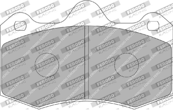 Jeu de plaquettes de frein DS2500 FRP3083H Ferodo Racing, Image 6
