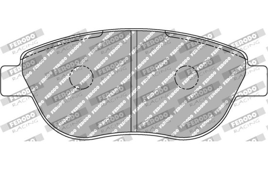 Jeu de plaquettes de frein DS3000 FCP1467R Ferodo Racing, Image 6