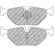 Jeu de plaquettes de frein DS3000 FCP578R Ferodo Racing, Vignette 5