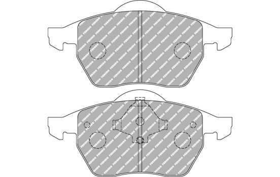 Jeu de plaquettes de frein DS3000 FCP590R Ferodo Racing, Image 5