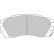 Jeu de plaquettes de frein DS3000 FCP948R Ferodo Racing, Vignette 5