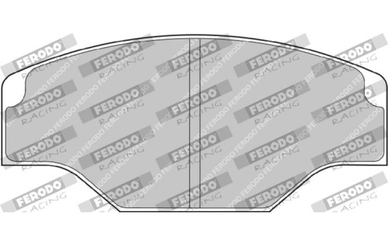 Jeu de plaquettes de frein DS3000 FRP201R Ferodo Racing, Image 6