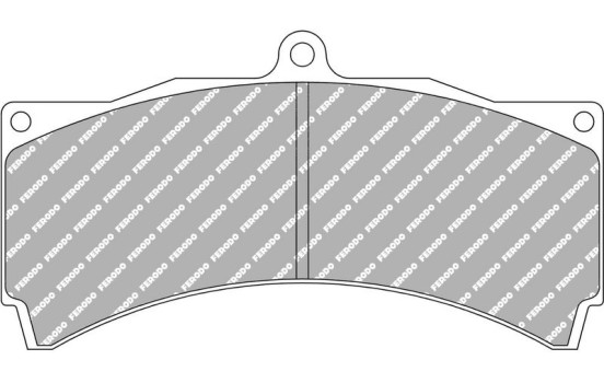 Jeu de plaquettes de frein DS3000 FRP3054R Ferodo Racing, Image 5
