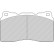 Jeu de plaquettes de frein DS3000 FRP3067R Ferodo Racing, Vignette 5