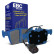 Jeu de plaquettes de frein EBC Bluestuff DP52295NDX, Vignette 4