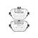Jeu de plaquettes de frein EBC Redstuff DP32314C, Vignette 2