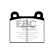 Jeu de plaquettes de frein EBC Ultimax2 DP103