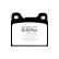 Jeu de plaquettes de frein EBC Ultimax2 DP1043, Vignette 2