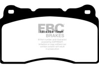 Jeu de plaquettes de frein EBC Ultimax2 DP1210