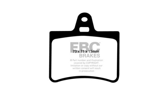 Jeu de plaquettes de frein EBC Ultimax2 DP1373