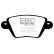 Jeu de plaquettes de frein EBC Ultimax2 DP1543, Vignette 2