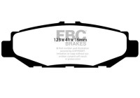 Jeu de plaquettes de frein EBC Ultimax2 DP848