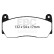 Jeu de plaquettes de frein EBC Yellowstuff DP40022SS, Vignette 3