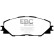 Jeu de plaquettes de frein EBC Yellowstuff DP41792R, Vignette 2