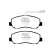 Jeu de plaquettes de frein EBC Yellowstuff DP42083R