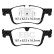 Jeu de plaquettes de frein EBC Yellowstuff DP42505R, Vignette 4