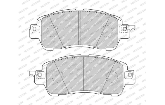 jeu de plaquettes de frein FDB5015 Ferodo, Image 2