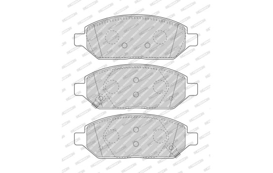 jeu de plaquettes de frein FDB5019 Ferodo, Image 2