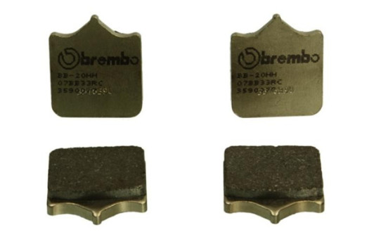 Jeu de plaquettes de frein, frein à disque 07BB33RC Brembo