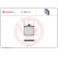 Jeu de plaquettes de frein, frein à disque 07BB33RC Brembo, Vignette 2
