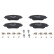 Jeu de plaquettes de frein, frein à disque 13.0460-3700.2 ATE, Vignette 2