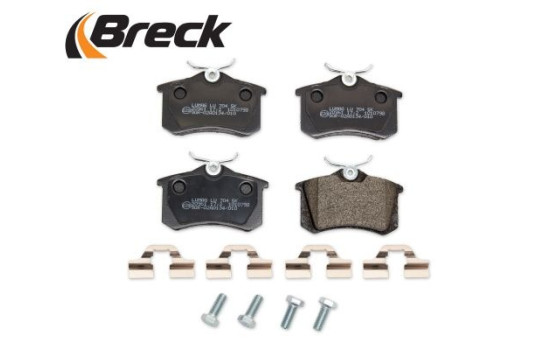 Jeu de plaquettes de frein, frein à disque 20961 10 704 00 Breck, Image 3