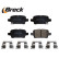 Jeu de plaquettes de frein, frein à disque 22129 00 704 00 Breck, Vignette 3