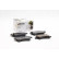 Jeu de plaquettes de frein, frein à disque 23766 00 701 10 Breck, Vignette 2