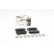 Jeu de plaquettes de frein, frein à disque 24320 00 704 10 Breck, Vignette 2
