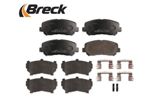 Jeu de plaquettes de frein, frein à disque 25564 00 701 10 Breck, Image 3