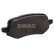 Jeu de plaquettes de frein, frein à disque 33114168 Swag, Vignette 2